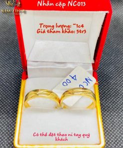 Nhẫn đôi - Mẫu NC013