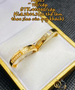 Nhẫn đôi - Mẫu NC025