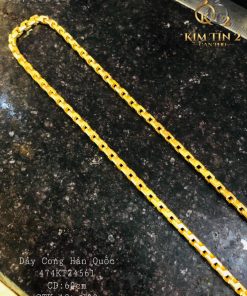Dây cong Hàn Quốc - 4 chỉ 74 - dài 60cm - 18 triệu 300