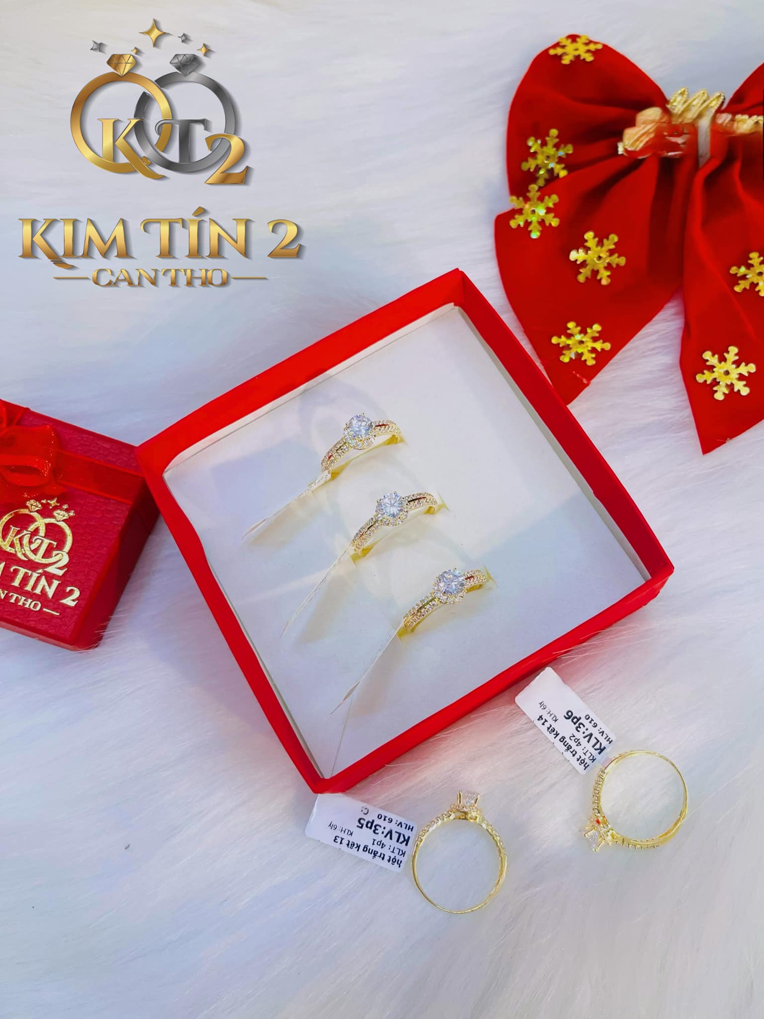 Nhẫn kiểu nữ trẻ trung nhẹ vàng 6