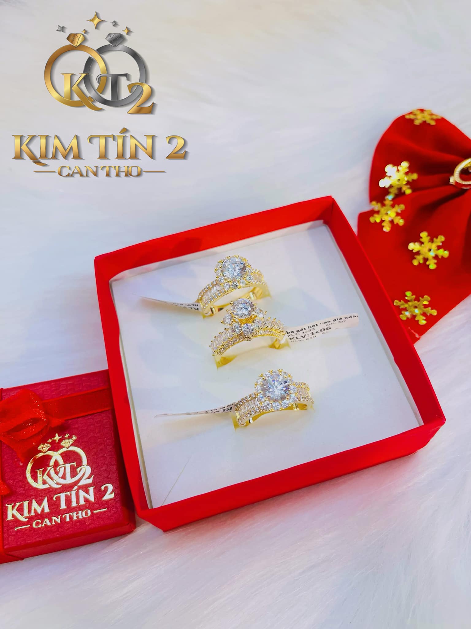 Nhẫn kiểu nữ trẻ trung nhẹ vàng 9