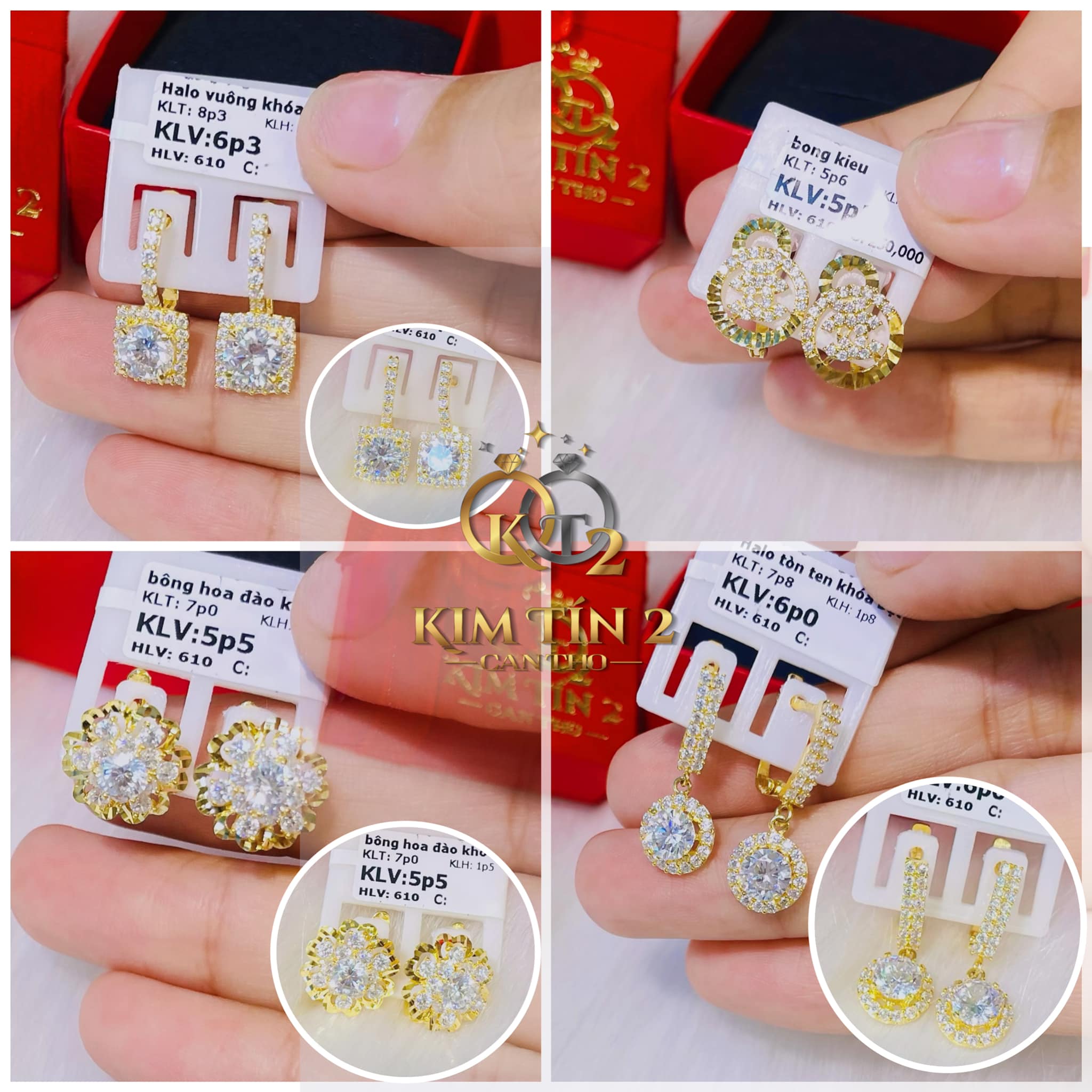 Những mẫu bông tai mới cập nhật tháng 04:2022 - 2