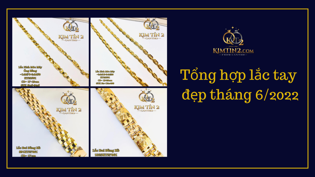 Tổng hợp lắc tay đẹp tháng 62022