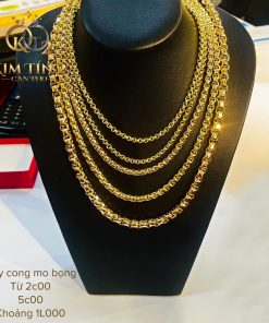 Dây cong mo truyền thống - 2 Chỉ, 3 Chỉ, 5 Chỉ, 1 Lượng