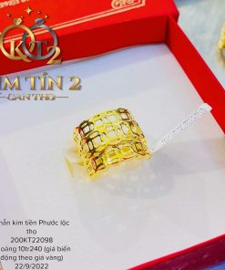 Nhẫn Kim Tiền Phước Lộc Thọ - 2 Chỉ