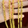 Dây Chữ Cong Ống Vàng 23K Sang Trọng