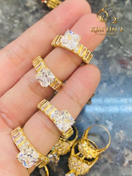 Nhẫn Nam Bản Nhỏ full Hột