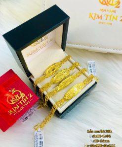lắc em bé vàng 24k