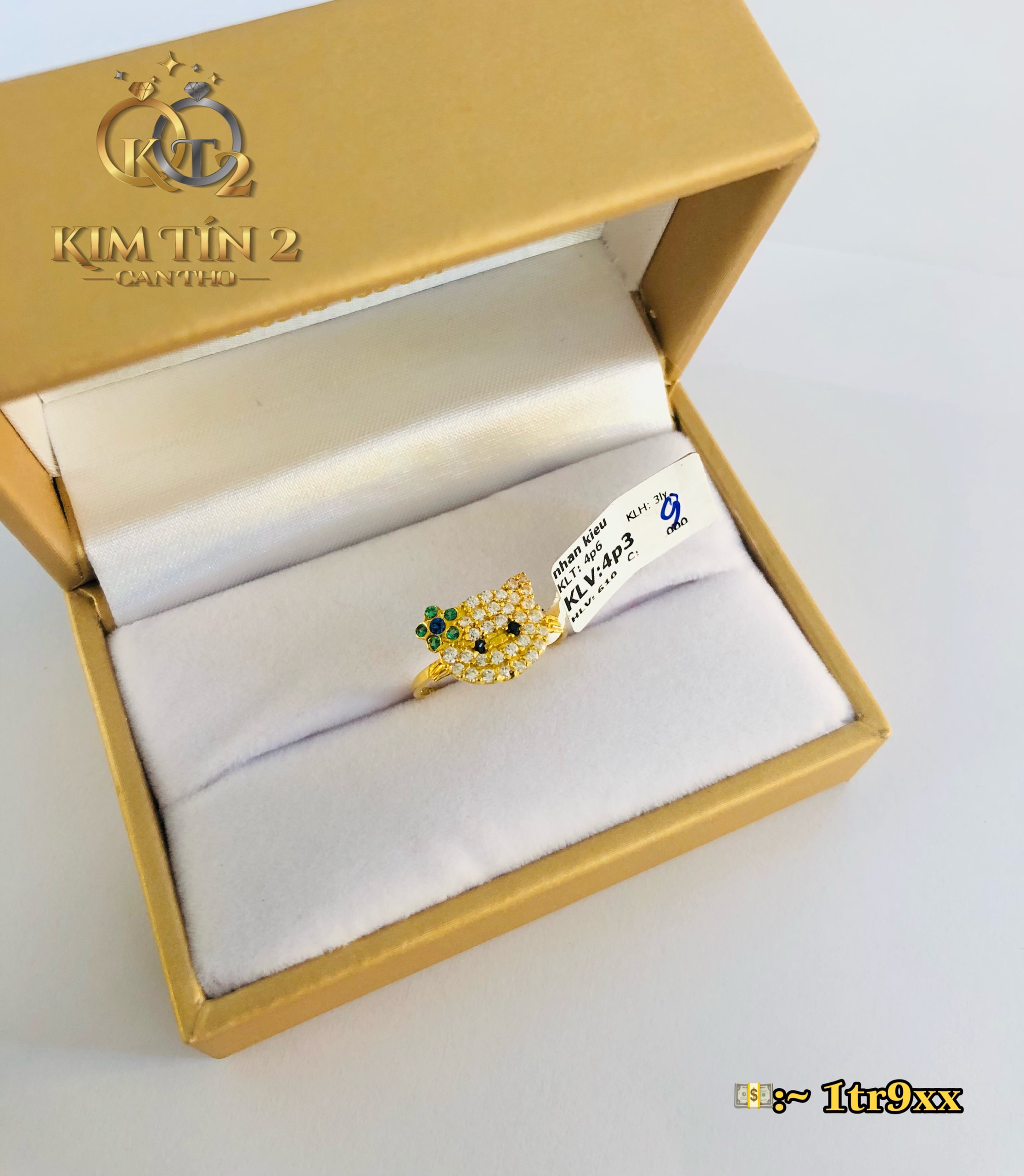 Nhẫn mèo em bé