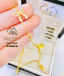 lắc charm nơ kiểu