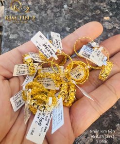 nhẫn kim tiền 5 phân
