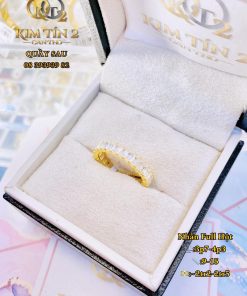 nhẫn kiểu full đá