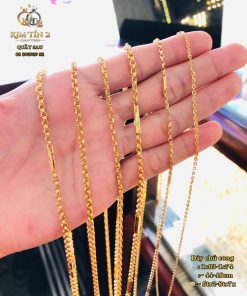 Dây Chuyền Nam Chữ Cong Hàn Quốc