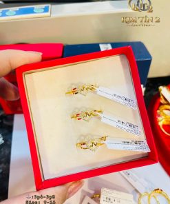 Nhẫn Trái Tim Viền