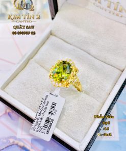 Nhẫn Đá Tròn Phong Thủy