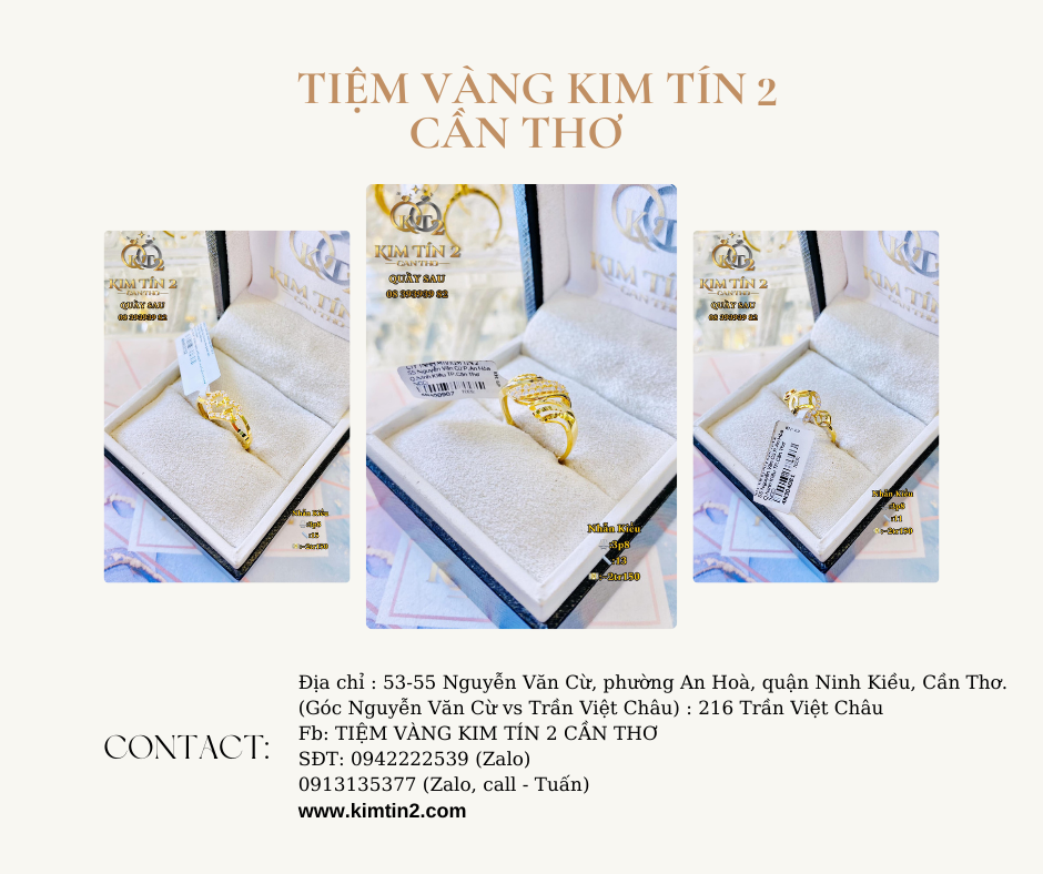 tổng hợp nhẫn tháng 08/2024