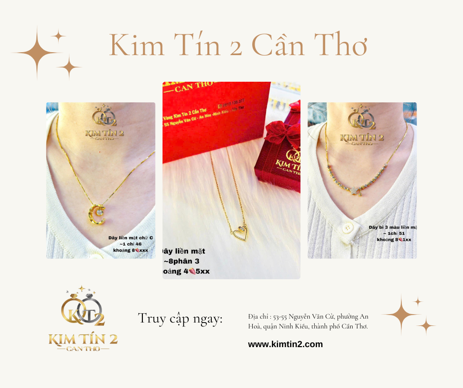 dây liền mặt xinh xắn