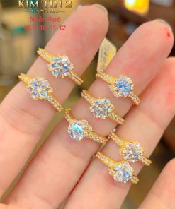 Tổng Hợp Các Mẫu Nhẫn Kiểu Đính Đá Cao Chỉ Từ 2 Triệu