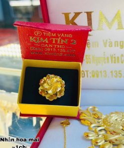 Nhẫn Hoa Mai 1 Chỉ