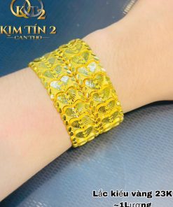 Lắc Kiểu Vàng 23K