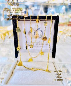 Lắc Chân Charm Ngôi Sao & Trái Tim