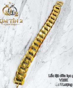 Lắc Khoen Lật Lục Giác Vàng 24K 1 Lượng – Kiểu Truyền Thống Được Ưa Chuộng Mọi Thời Đại