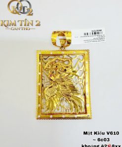 Mặt Dây Chuyền Nam Phượng Hoàng 610