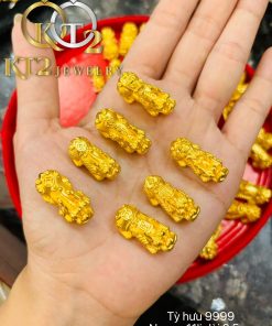 Charm Tỳ Hưu Vàng 9999