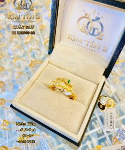 Nhẫn Rắn Đá Cá Tính
