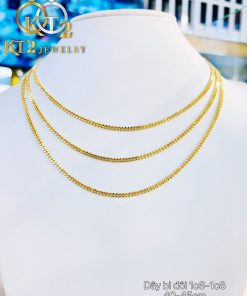Dây Chuyền Bi Đôi 1 Chỉ 6
