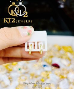 Bông Tai Khoen Bấm 9mm 2 Phân