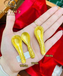 Charm Muỗng Vàng 9999 1 Chỉ