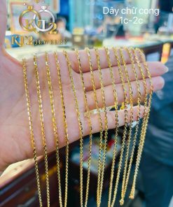 Dây Chữ Cong Mảnh Chỉ Từ 1 Chỉ