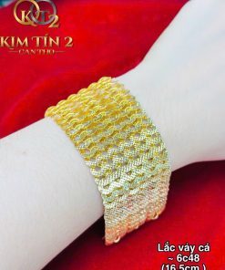 Lắc Vảy Cá Bảng To 6 Chỉ