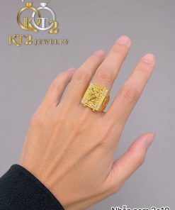 Nhẫn Nam Chữ Tài 3 Chỉ